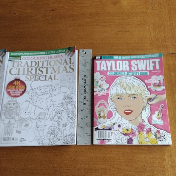 Colouring Heaven Coloring Books plus a Taylor Swift Coloring and Activity Book - Picture 5 of 10